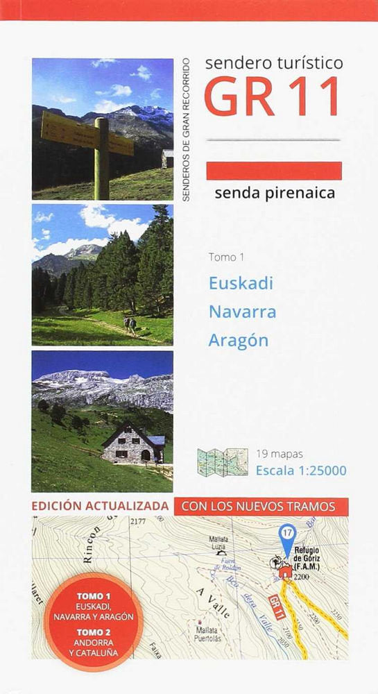 GR 11 EUSKADI, NAVARRA, ARAGÓN, de LAMPRE VITALLER | portada del libro