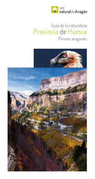 GUIA DE LA NATURALEZA DE LA PROVINCIA DE HUESCA, de VV.AA. | portada del libro