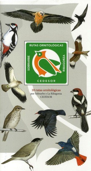 10 RUTAS ORNITOLOGICAS POR SOBRARBE Y LA RIBAGORZA, de CENTRO PARA EL DESARROLLO DE SOBRARBE Y | portada del libro