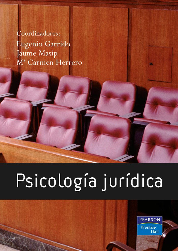 PSICOLOGÍA JURÍDICA, de Garrido Martín, Eugenia | portada del libro