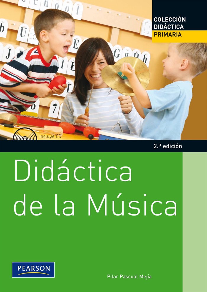 DIDÁCTICA DE LA MÚSICA, de Pascual Mejía, Pilar | portada del libro