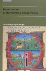 Introducción al humanismo renacentista, de Kraye, Jill | portada del libro