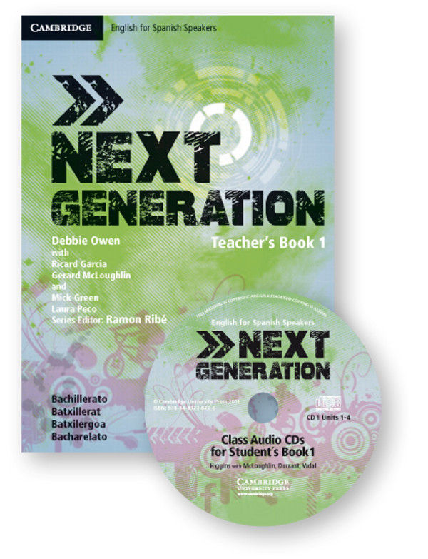 Next Generation Teacher's Resource Book with Class Audio CDs (3), Level 1 | portada del libro