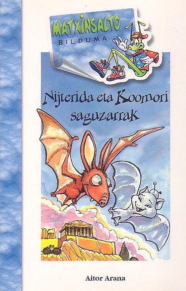 Nijterida eta Koomori saguzarrak, de Arana Luzuriaga | portada del libro