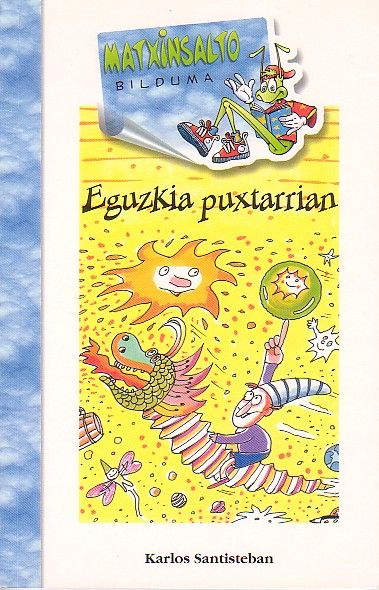 Eguzkia puxtarrian -Bat.-, de Santisteban Zimarro | portada del libro