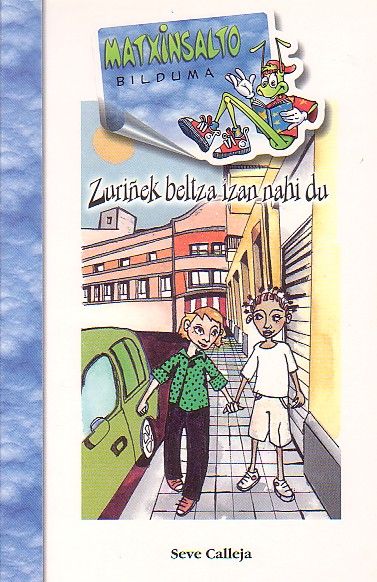 Zuriñek Beltza Izan...Bat, de Calleja Pérez | portada del libro