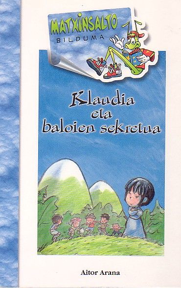 Klaudia eta baloien sekretua, de Arana Luzuriaga, Aitor | portada del libro