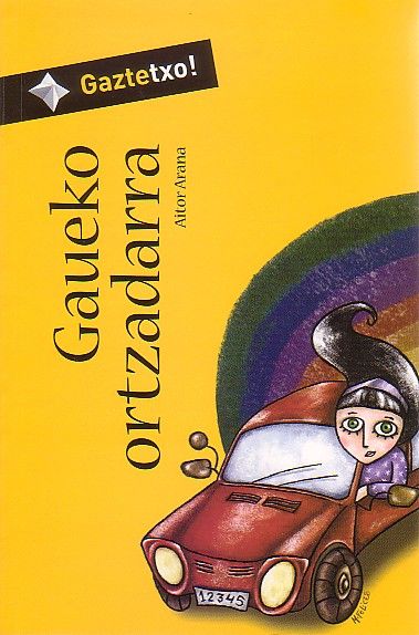 Gaueko ortzadarra, de Arana Luzuriaga | portada del libro