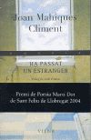 Ha passat un estranger, de MAHIQUES CLIMENT | portada del libro