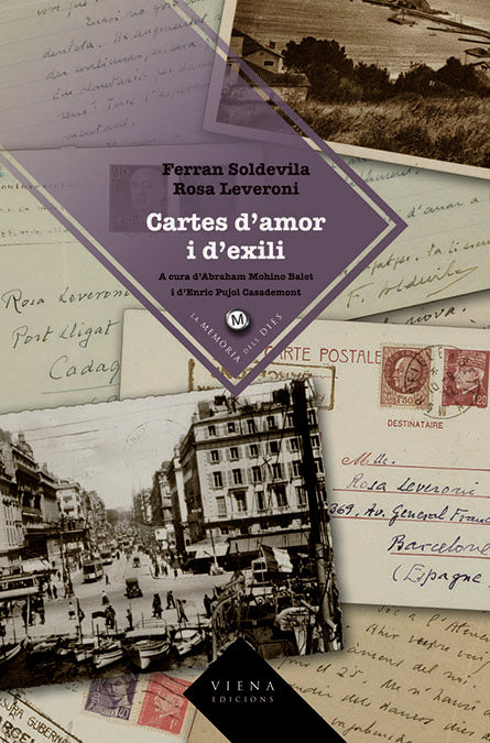 CARTES D'AMOR I D'EXILI, de LEVERONI, ROSA | portada del libro