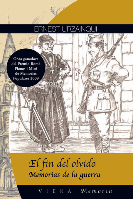 El fin del olvido, de Urzainqui Falcón, Ernest | portada del libro
