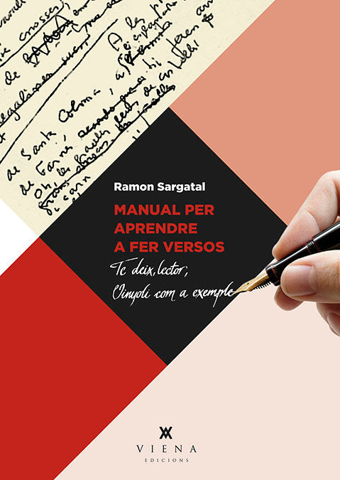 Manual per aprendre a fer versos, de Sargatal Pellicer | portada del libro