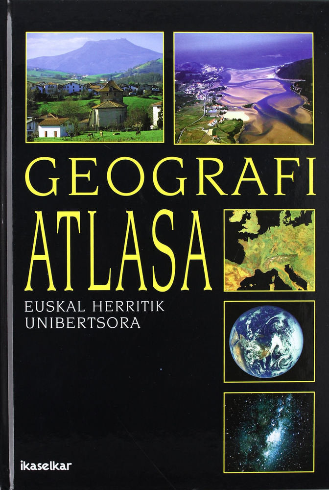 Geografi atlasa, de Klaudio Harluxet Fundazioa | portada del libro