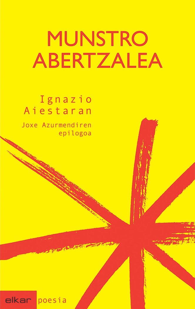 Munstro abertzalea, de Aiestaran Uriz, Ignacio | portada del libro