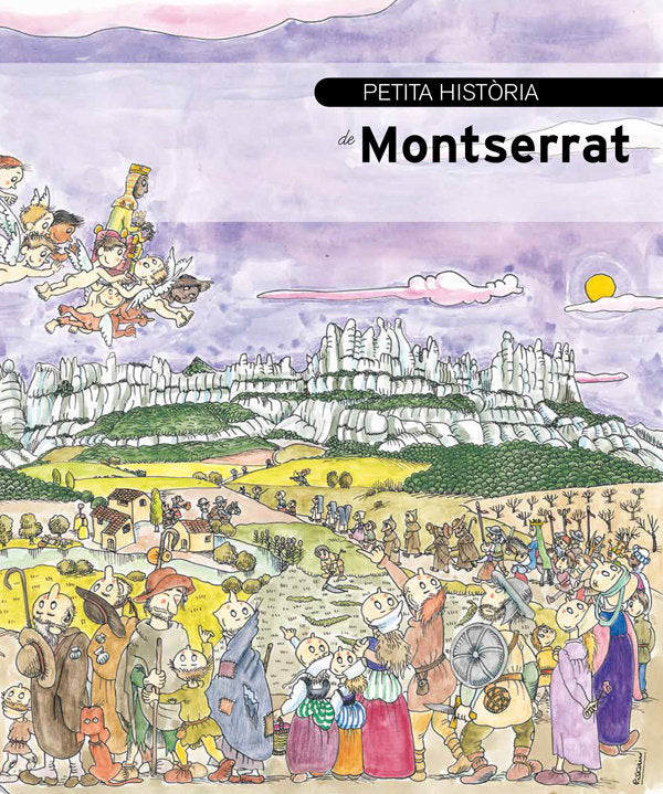 Pequeña historia de Montserrat, de Ainaud de Lasarte, Josep M. | portada del libro