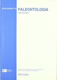 Paleontologia, de Martinell i Callicó | portada del libro