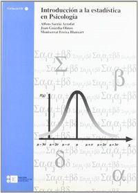 Introducción a la estadística en Psicología, de Sarrià Arrufat | portada del libro
