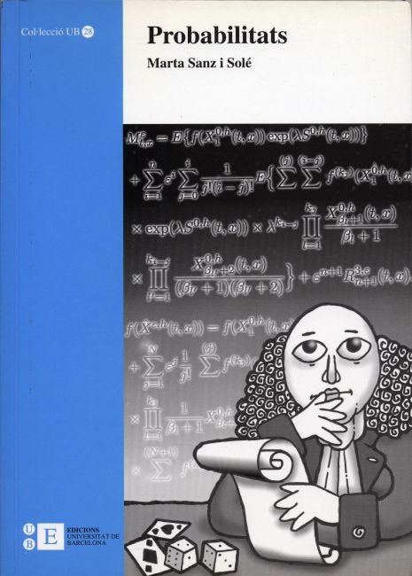 Probabilitats, de Sanz i Solé | portada del libro
