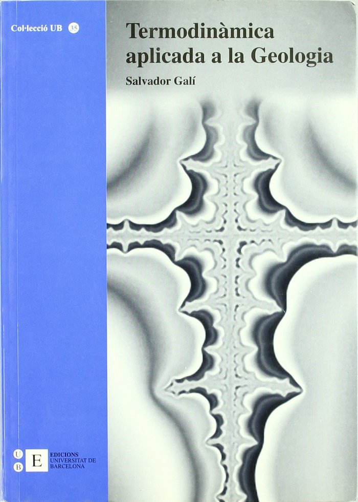 Termodinàmica aplicada a la geologia, de Galí Medina | portada del libro