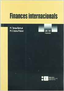 Finances internacionals, de Bartual Figueras | portada del libro