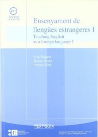 Ensenyament de llengües estrangeres I. Teaching english as a foreign language I, de Tragant Mestres | portada del libro
