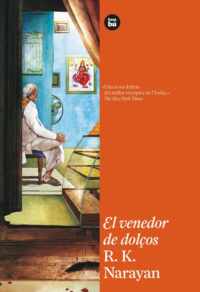 El venedor de dolços, de R. K. Narayan | portada del libro