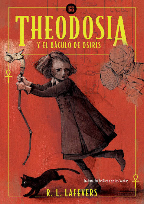THEODOSIA Y EL BACULO DE OSIRIS | portada del libro