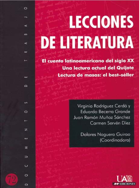 Lecciones de Literatura, de Varios autores | portada del libro
