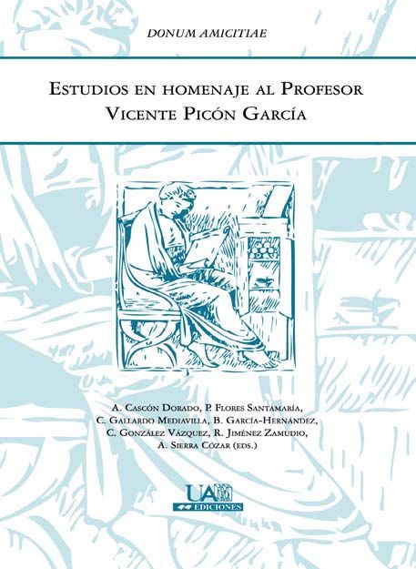 Homenaje al profesor Vicente Picón, de Varios autores | portada del libro
