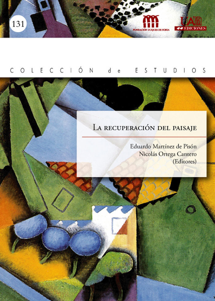 La recuperación del paisaje, de Martínez de Pisón | portada del libro