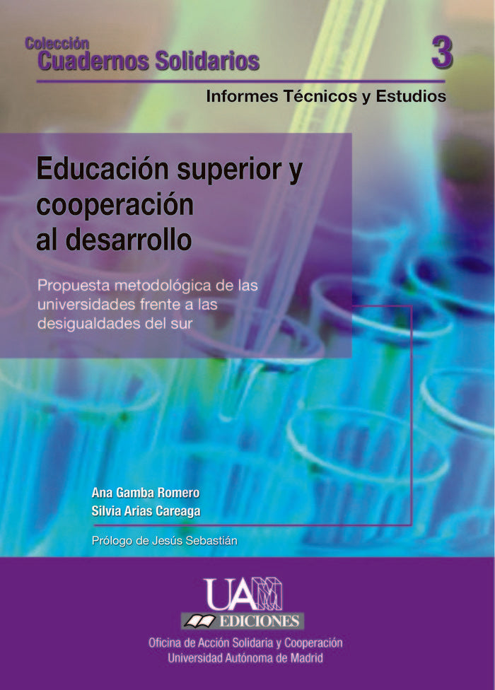 Educación superior y cooperación al desarrollo, de Gamba Romero | portada del libro