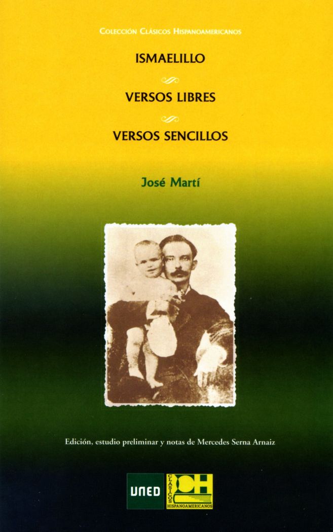 Ismaelillo, Versos libres. Versos sencillos, de Martí, José | portada del libro