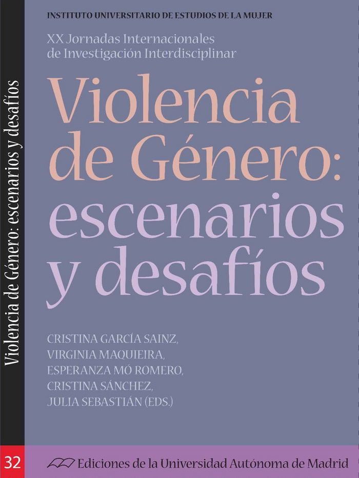 Violencia de género: escenarios y desafíos, de Varios autores | portada del libro
