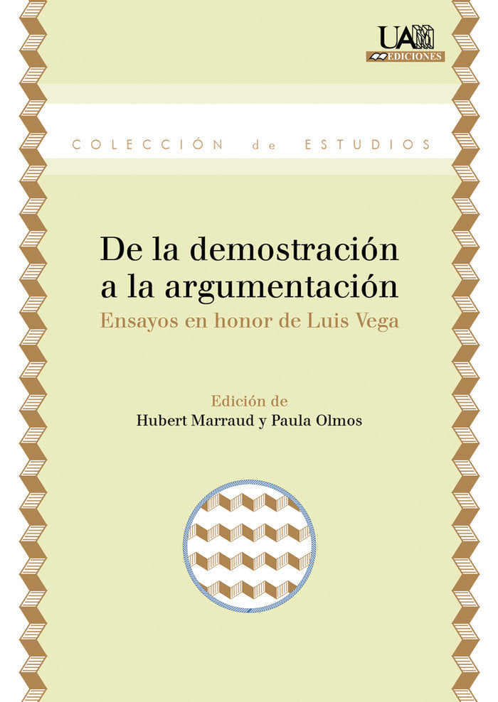 De la demostración a la argumentación, de Marraud González, Huberto | portada del libro