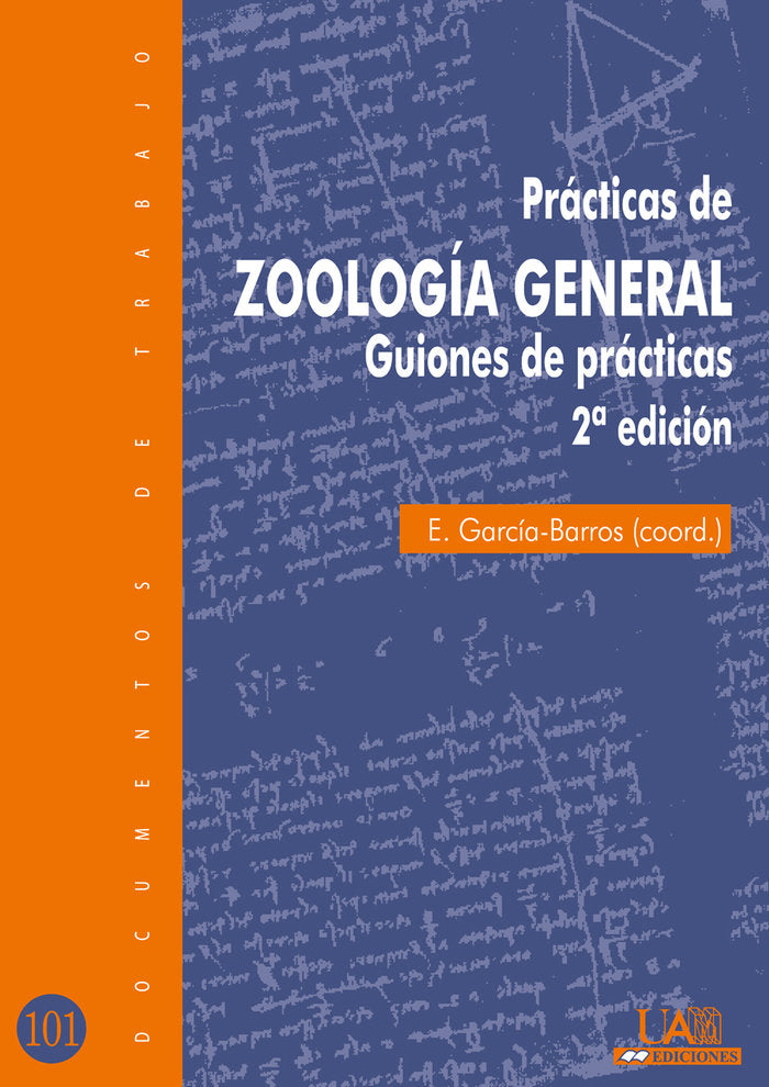 Prácticas de Zoología General: guiones de prácticas, de García-Barros | portada del libro