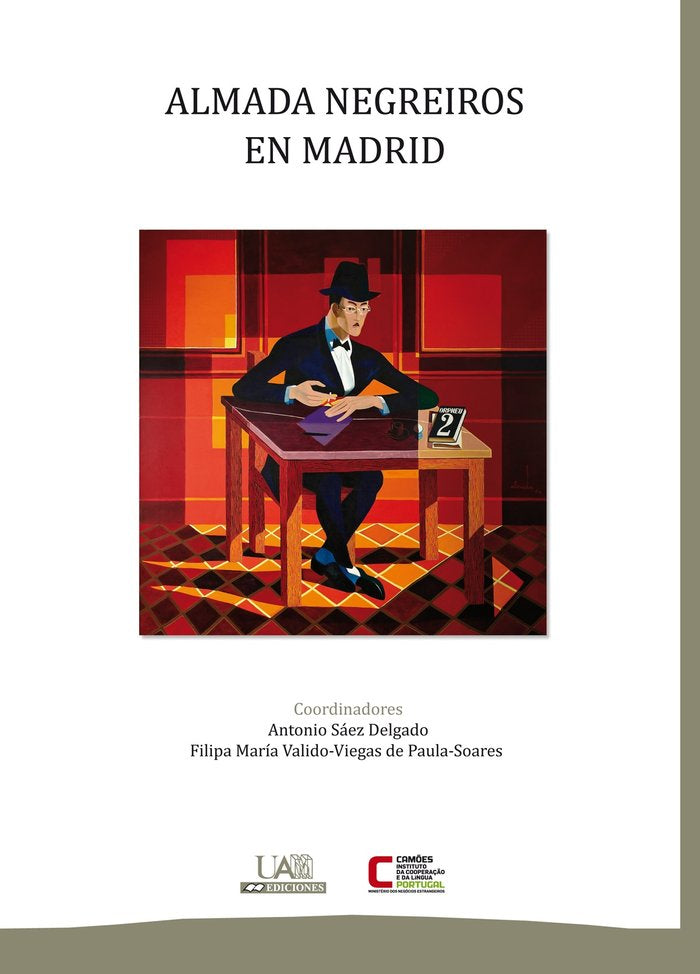 Almada Negreiros en Madrid, de SAEZ DELGADO, ANTONIO | portada del libro