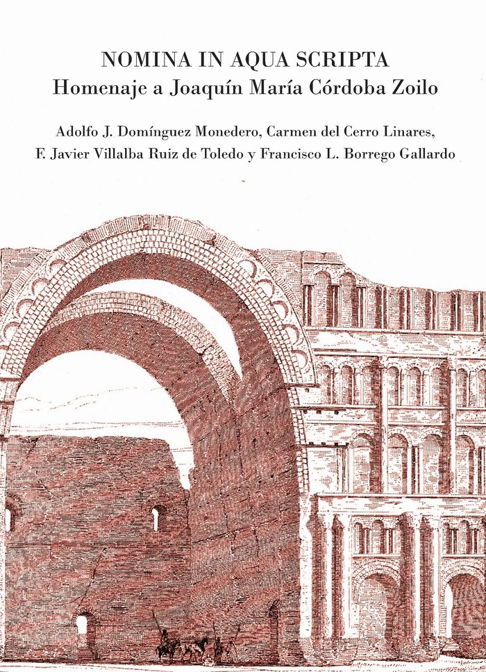 NOMINA IN AQUA SCRIPTA. HOMENAJE A JOAQUIN MARIA CODOBA ZOIL | portada del libro