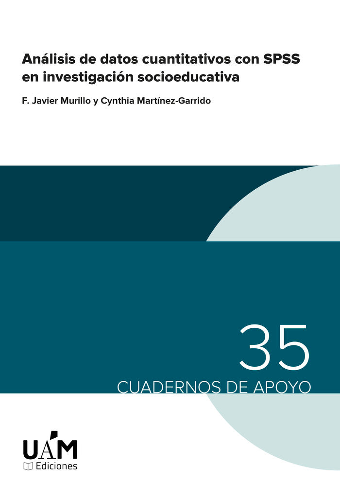 Análisis de datos cuantitativos con SPSS en investigación socioeducativa, de Martínez-Garrido | portada del libro