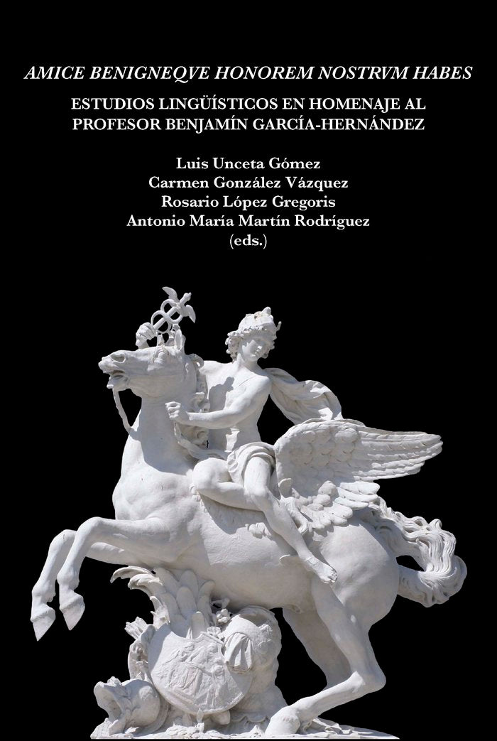 AMICE BENIGNEQVE HONOREM NOSTRVM HABES ES | portada del libro