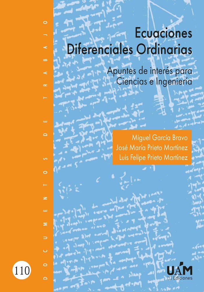ECUACIONES DIFERENCIALES ORDINARIAS, de GARCIA BRAVO, MIGUEL | portada del libro