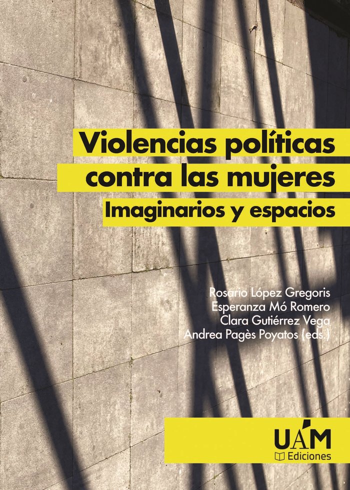 VIOLENCIAS POLITICAS CONTRA LAS MUJERES | portada del libro