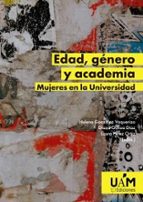 EDAD, GENERO Y ACADEMIA, de Varios autores | portada del libro
