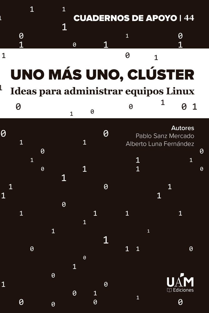 UNO MAS UNO, CLUSTER, de SANZ MERCADO, PABLO | portada del libro