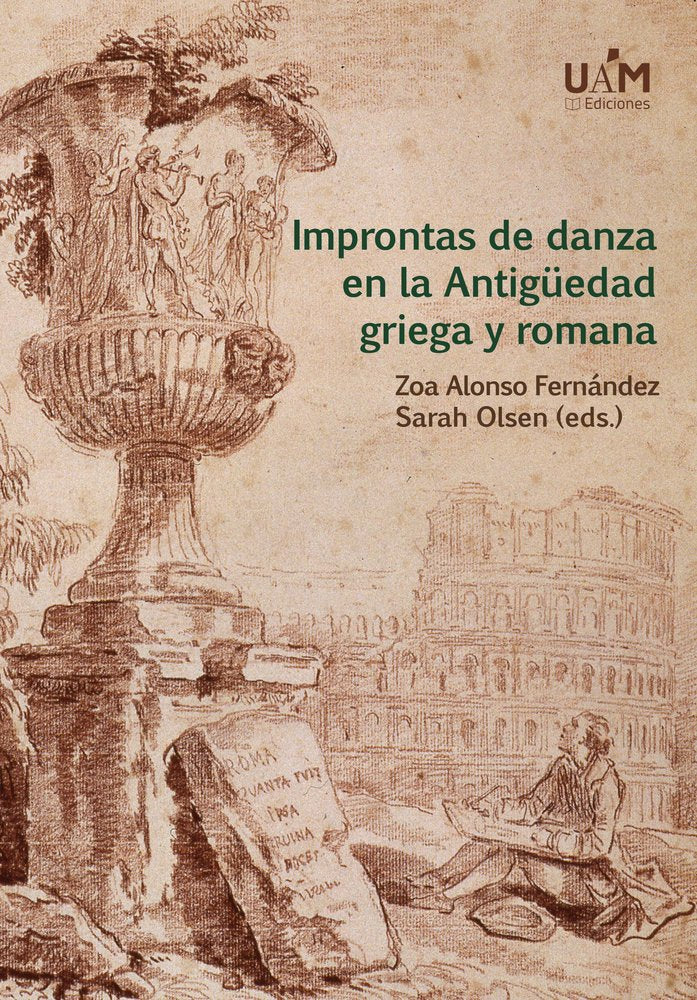 IMPRONTAS DE DANZA EN LA ANTIGUEDAD GRIEGA Y ROMANA | portada del libro