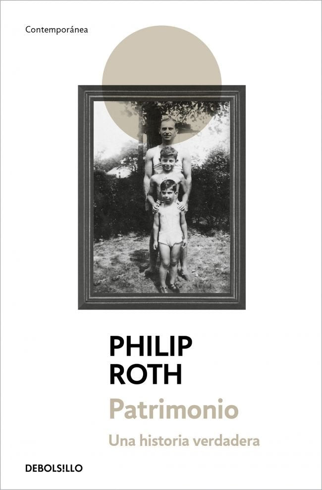 Patrimonio, de Roth, Philip | portada del libro