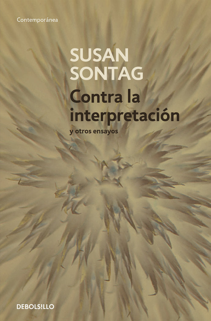 Contra la interpretación y otros ensayos, de Sontag, Susan | portada del libro