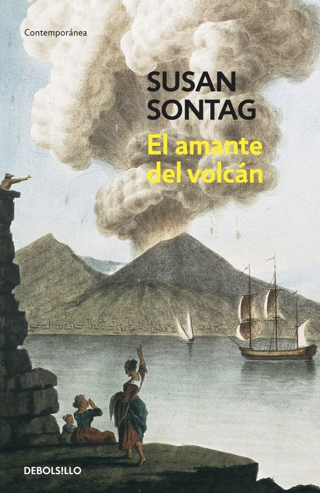 El amante del volcán, de Sontag, Susan | portada del libro