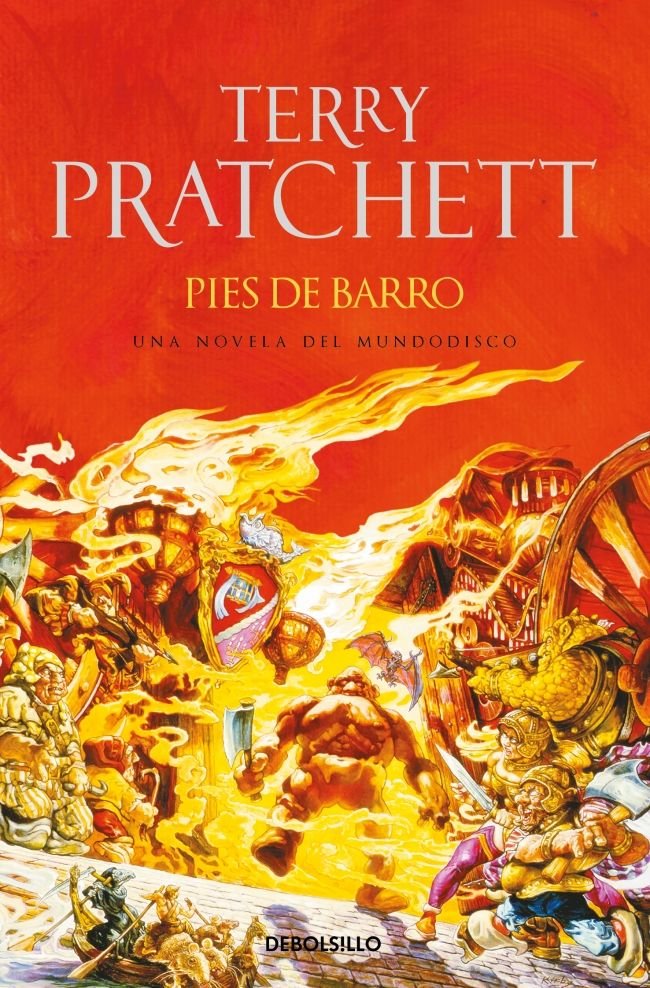Pies de barro (Mundodisco 19), de Pratchett, Terry | portada del libro