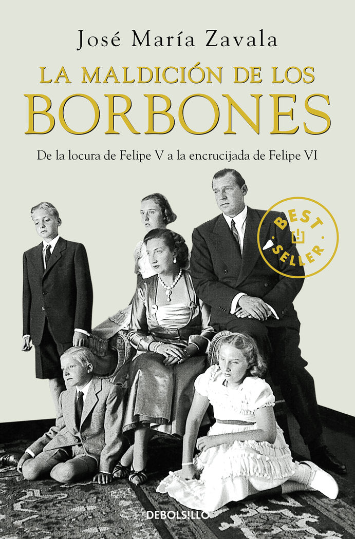 La maldición de los Borbones, de Zavala, José María | portada del libro