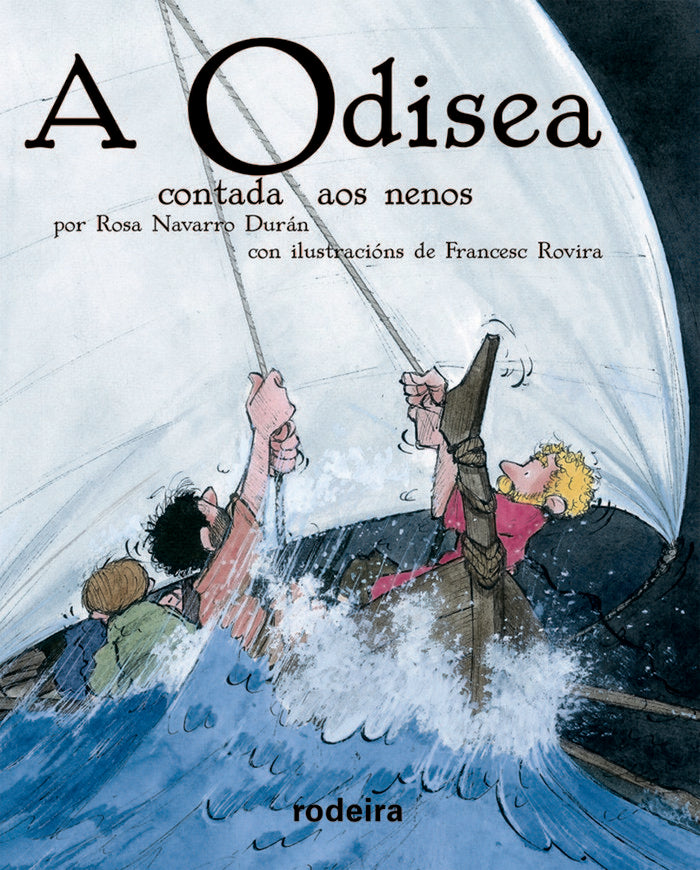 A ODISEA CONTADA AOS NENOS, de HOMERO | portada del libro
